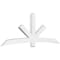 Ekena Millwork Alberta Architectural Grade PVC Gable Bracket, 108"W x 40 1/2"H x 4"D x 6"F, 9/12 Pitch GBP108X41X0406ALB00 - alternate 1